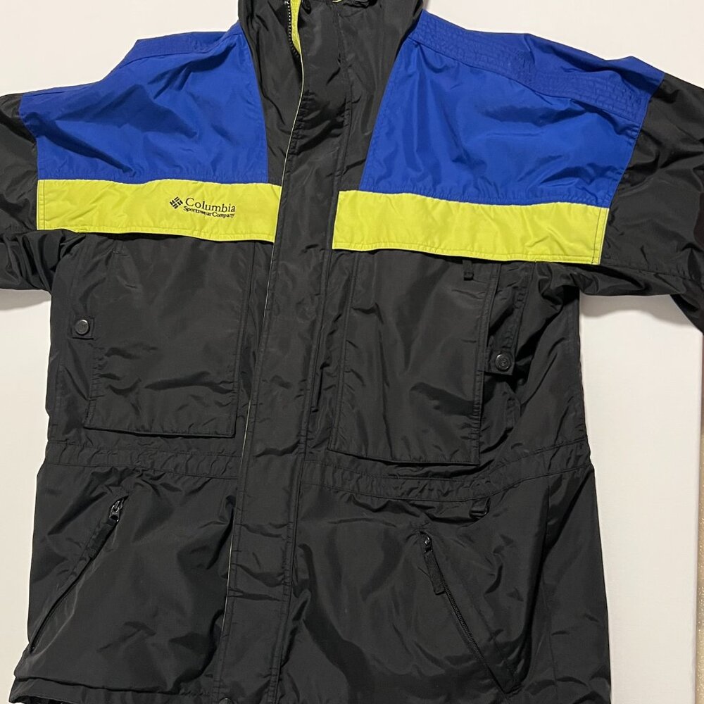 Columbia Sportswear Winter Coat Jacket Full Zip Ski Snowboard Men's size Large